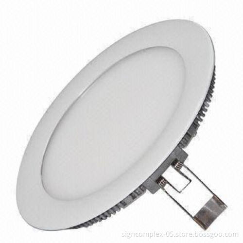 Round LED Panel Light with 11W Power Consumption and 100 to 240V AC Working Voltages